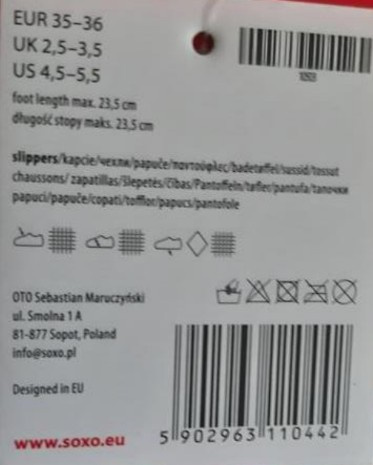 Kapcie Damskie z Haftem