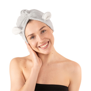 MOMO WAY gray hair turban | towel