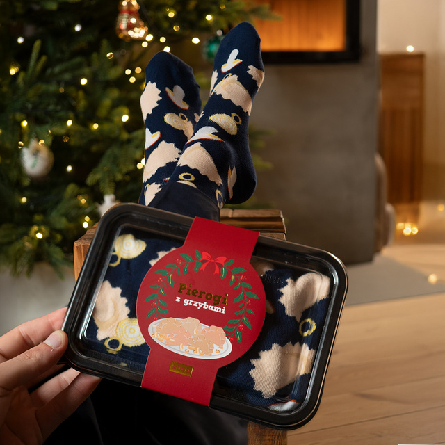 SOXO Herren- und Damensocken, Pierogi