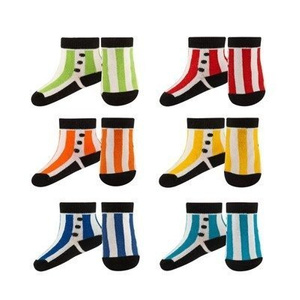 Set of 6x Colorful SOXO baby socks