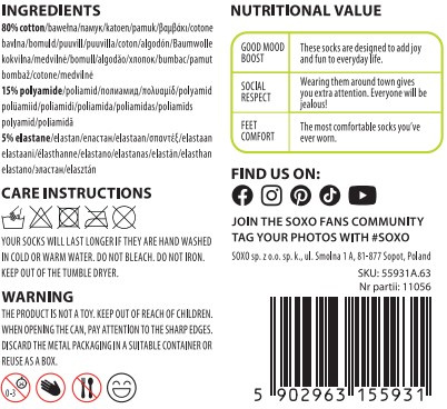 Skarpetki Oliwki w Puszce