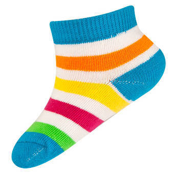 Lustige Socken mit Mustern