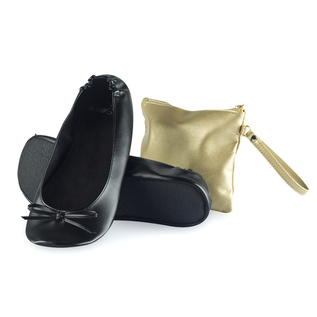 OUTLET Baleriny Miss SOXO z szaszetką