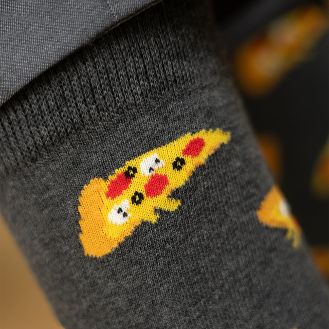 Love You More Than Pizza Socken