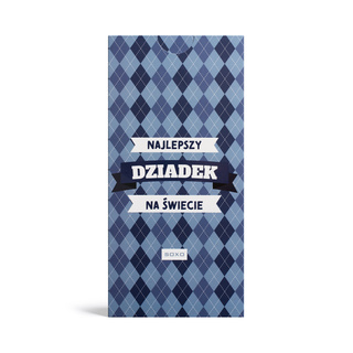 Geschenksocken für Opa, in einer Geschenkbox. Größe 40-45