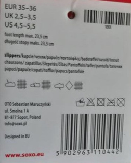 Kapcie Damskie z Haftem