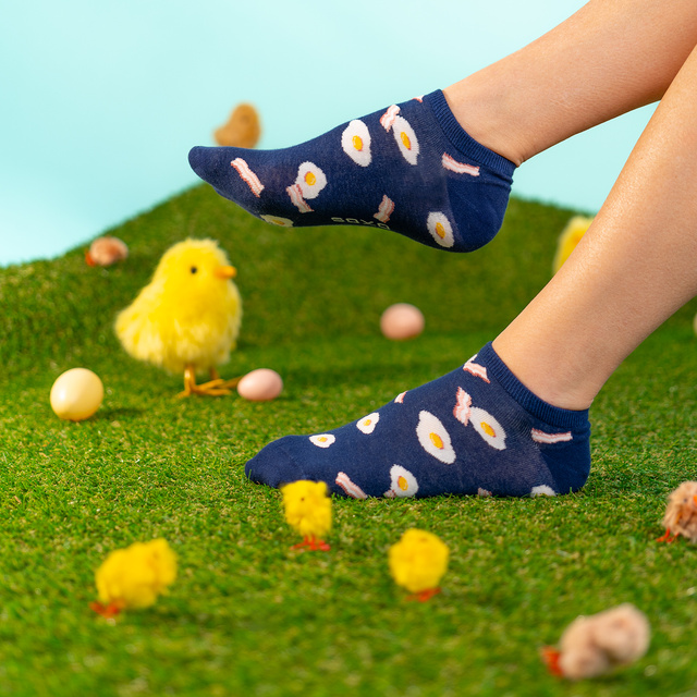 5x SOXO men's women's colorful Easter socks