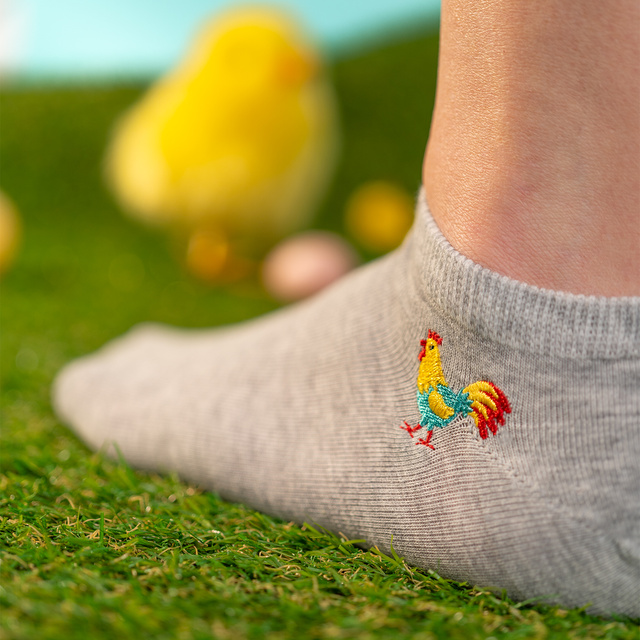 5x SOXO men's women's colorful Easter socks