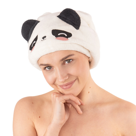 MOMO WAY panda turban na włosy | ręcznik 