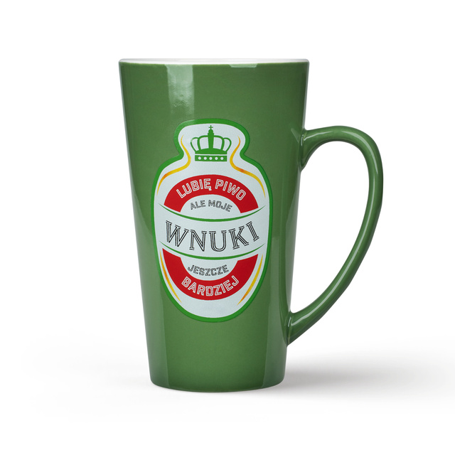 Ein Becher zum Opatag Ich mag Bier, aber ein Geschenk für Enkel