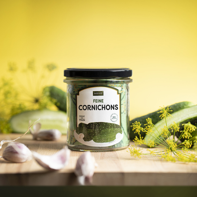 Men's socks SOXO pickled cucumbers in a jar